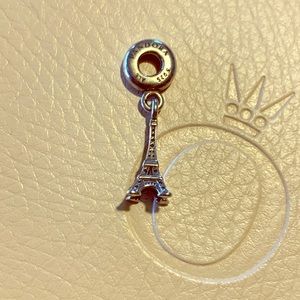 Authentic Pandora Paris France travel charm.